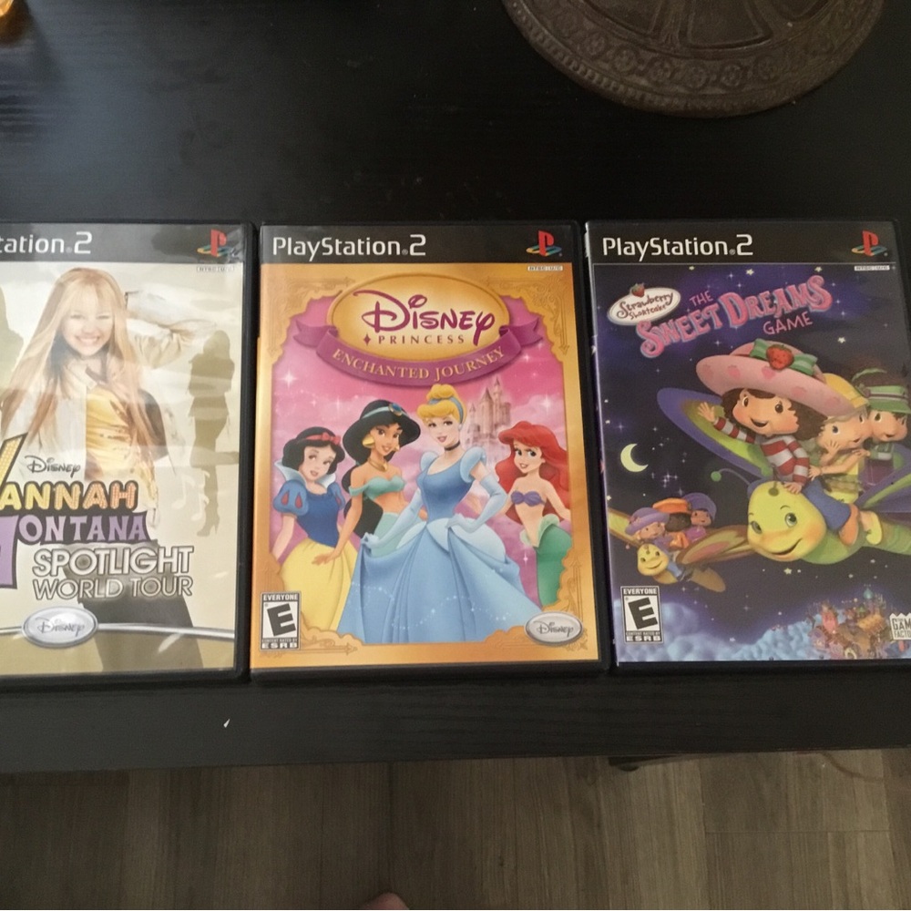(158) 3 PlayStation 2  Girls Games